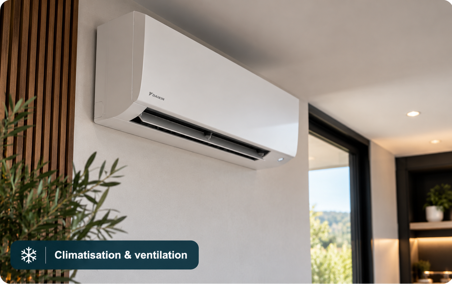 Installation de climatisation et ventilation