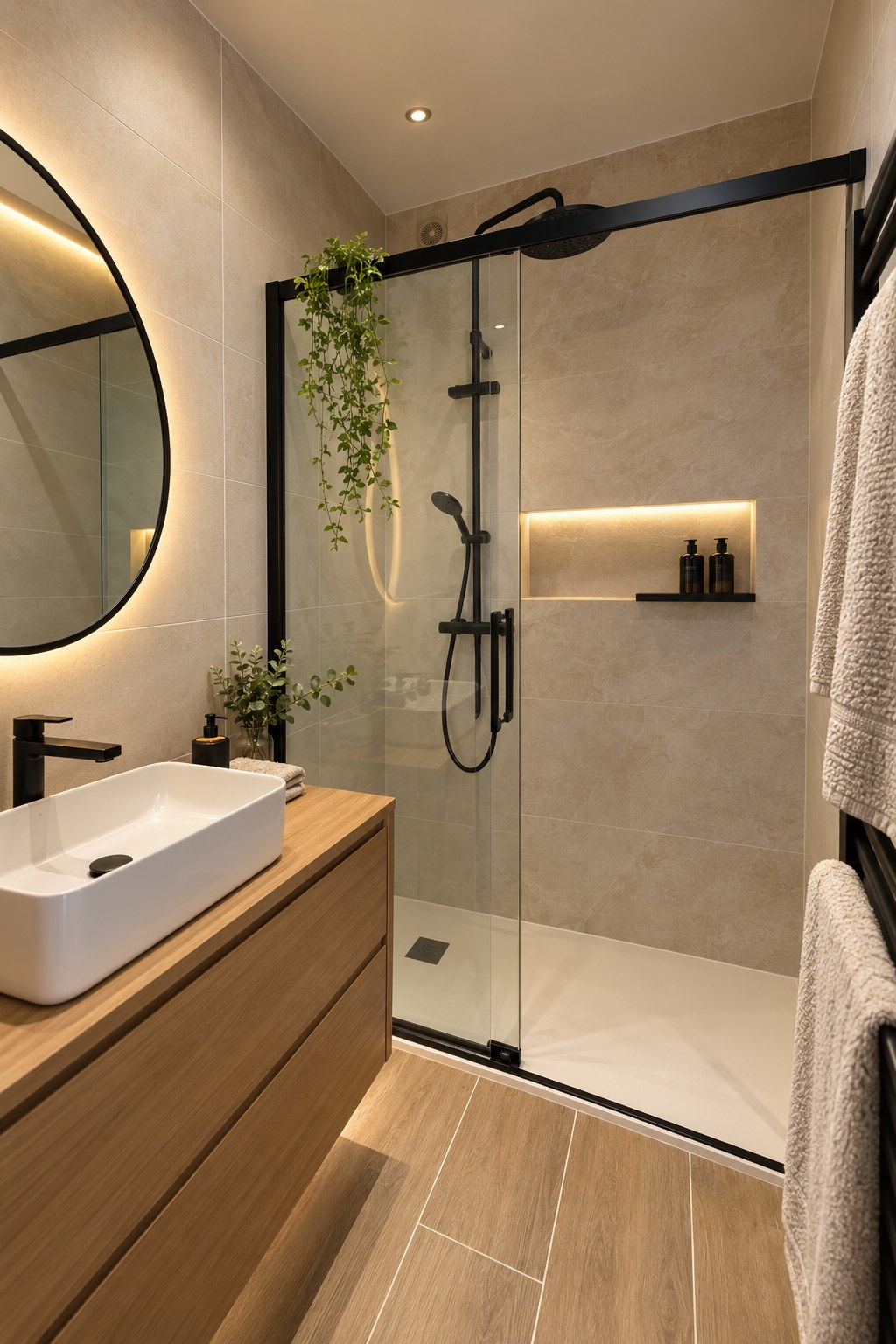 Salle de bains rénovée